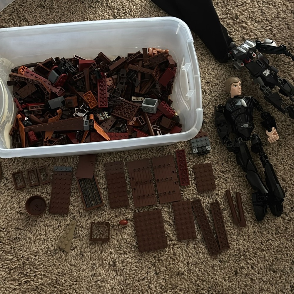 Brown Lego Lot